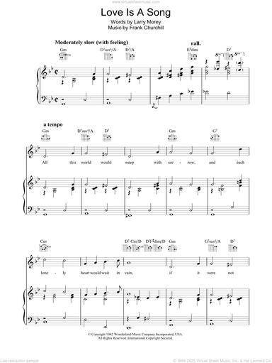 Love Is A Song (from Walt Disney's Bambi)
