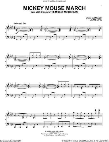 Mickey Mouse March [Jazz version] (from The Mickey Mouse Club)
