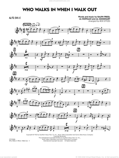 Who Walks In When I Walk Out? (Key: D minor)