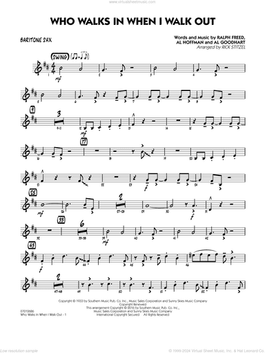 Who Walks In When I Walk Out? (Key: D minor)