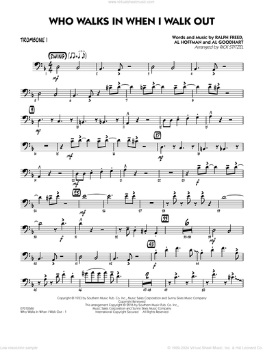 Who Walks In When I Walk Out? (Key: D minor)
