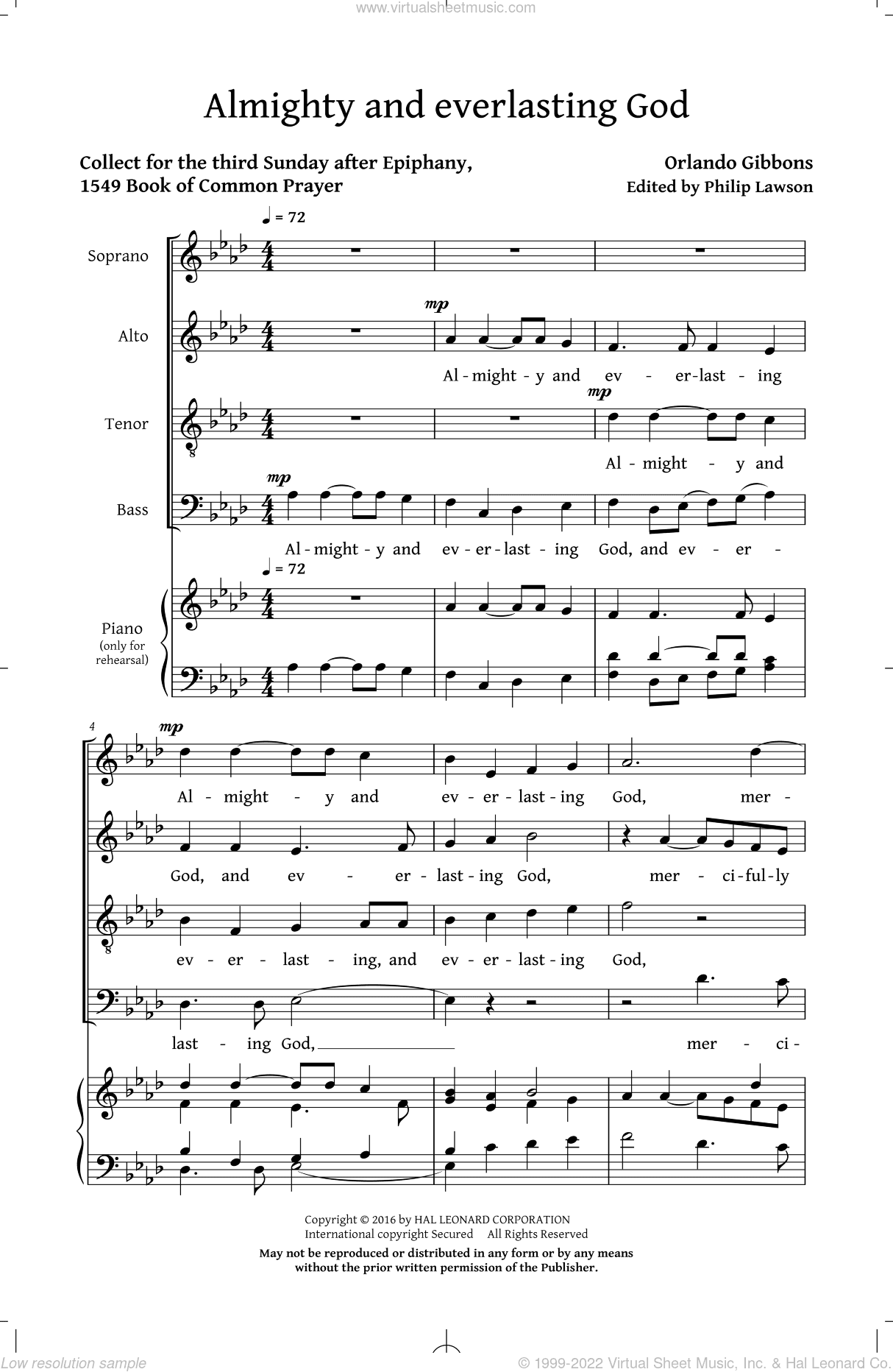 Five English Anthems (Collection)