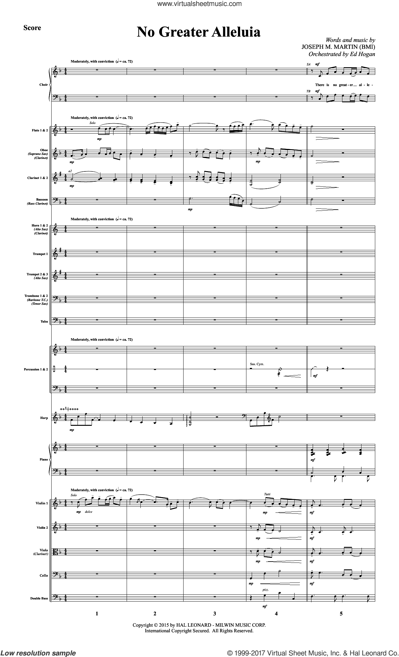 No Greater Alleluia (COMPLETE)