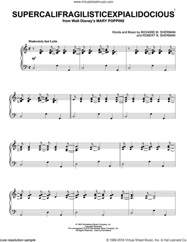 Supercalifragilisticexpialidocious [Jazz version] (from Mary Poppins)
