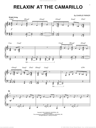 Relaxin' At The Camarillo (arr. Brent Edstrom)