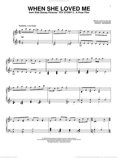 When She Loved Me [Jazz version] (from Toy Story 2)