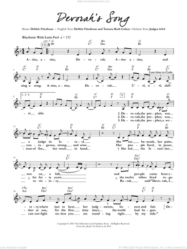 Devorah's Song