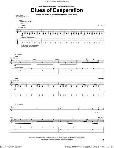 Blues Of Desperation