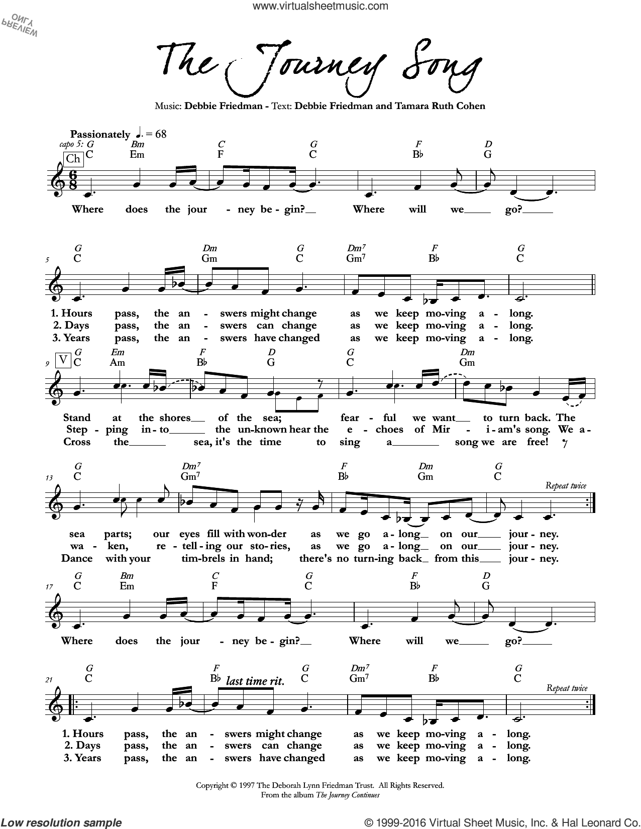 The Journey Song