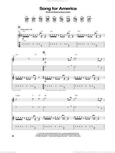 Song For America