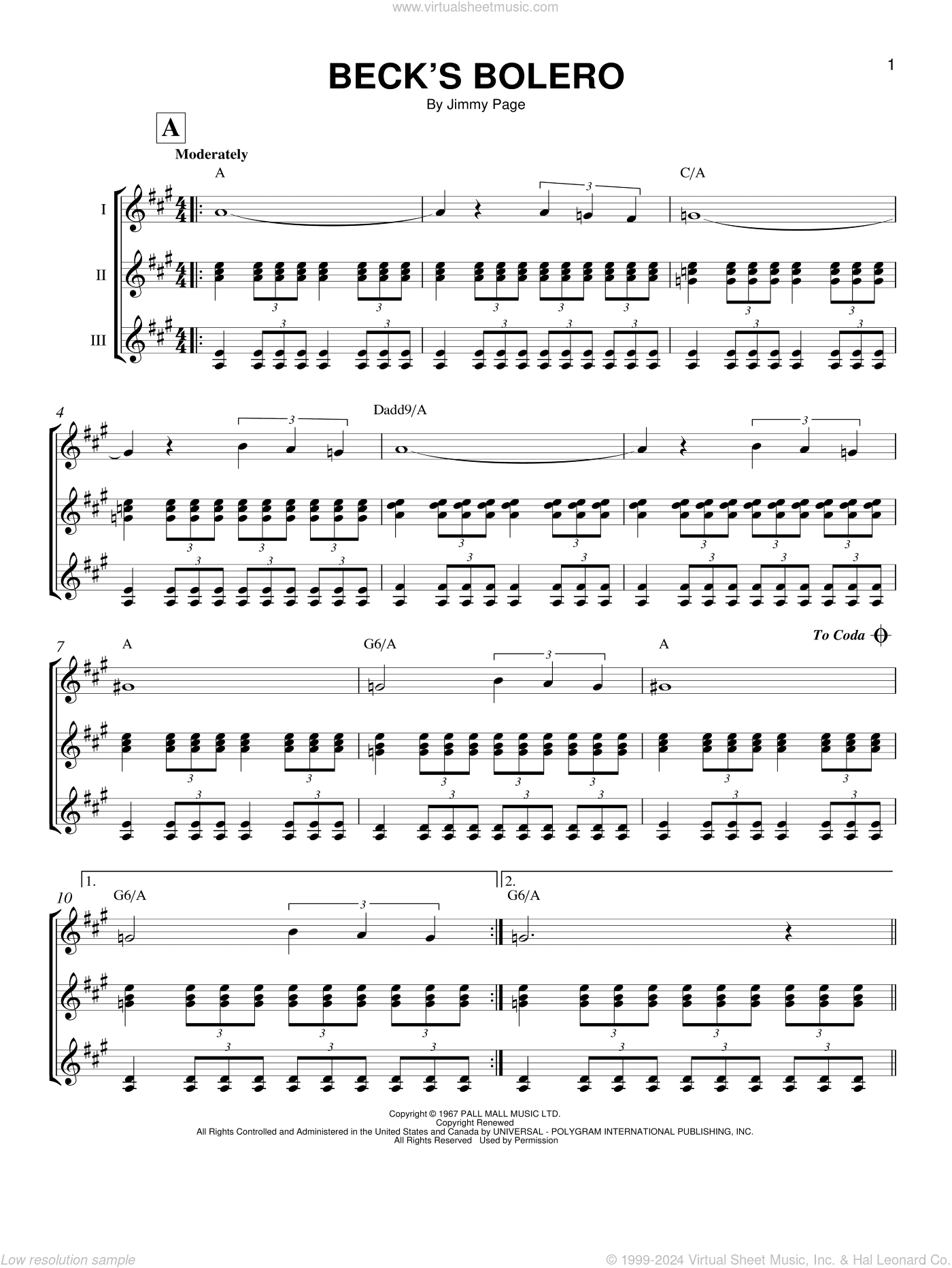 Beck's Bolero