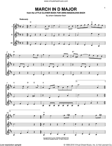 March In D Major