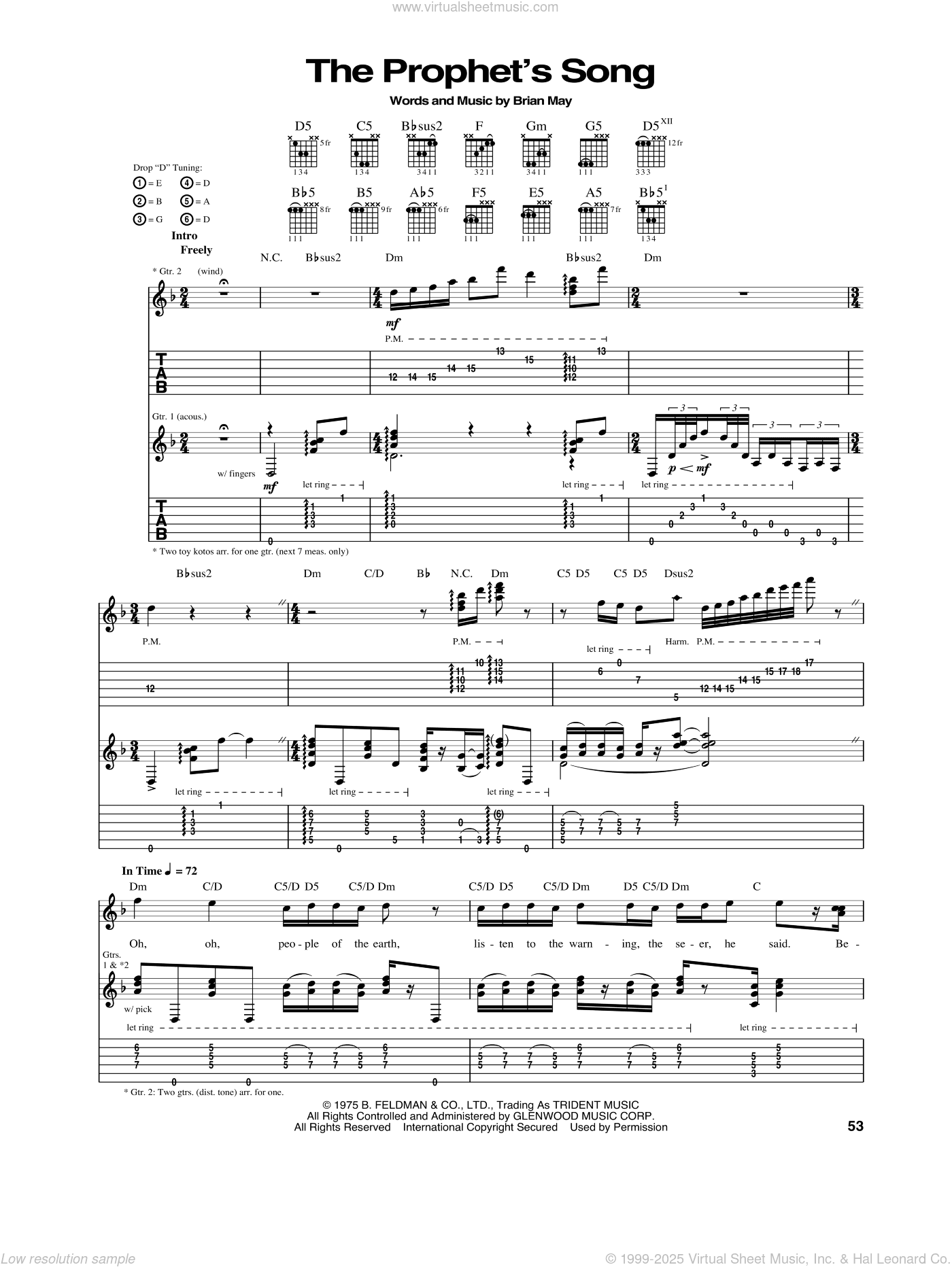 The Prophet's Song