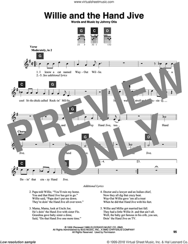 Willie And The Hand Jive