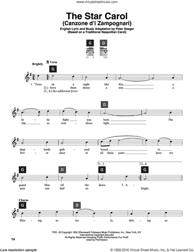 The Star Carol (Canzone D'i Zampognari)