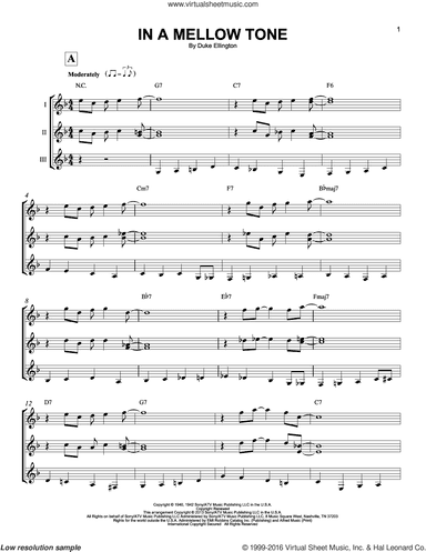 In A Mellow Tone