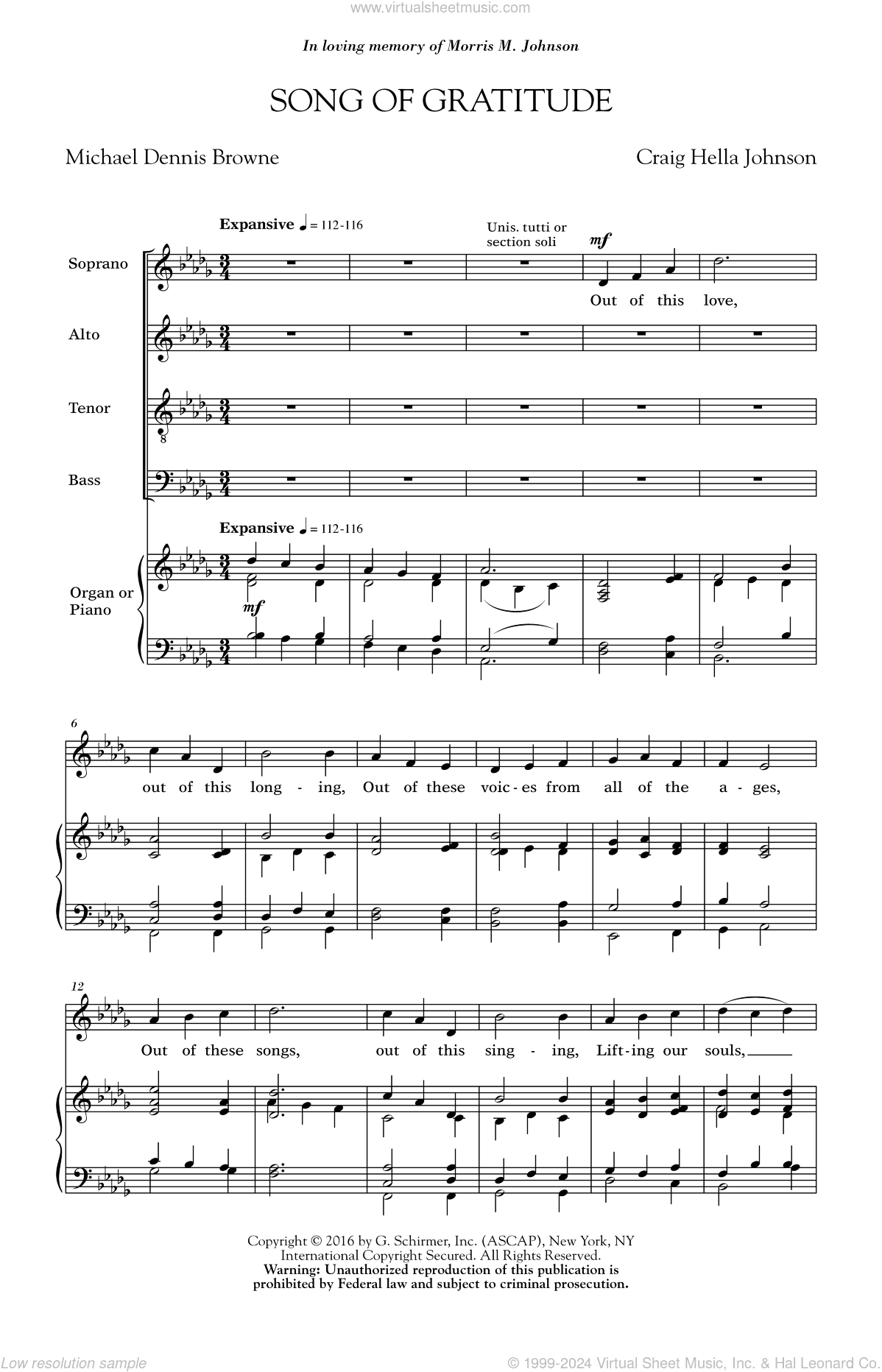 Song Of Gratitude