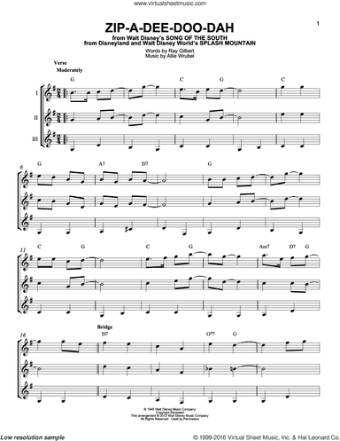 Zip-A-Dee-Doo-Dah (from Song Of The South)