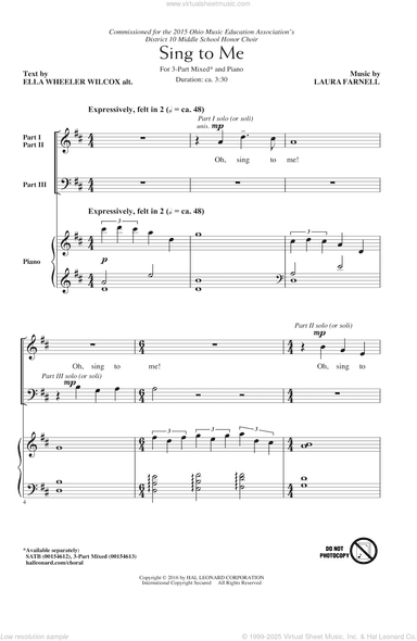 Sing To Me