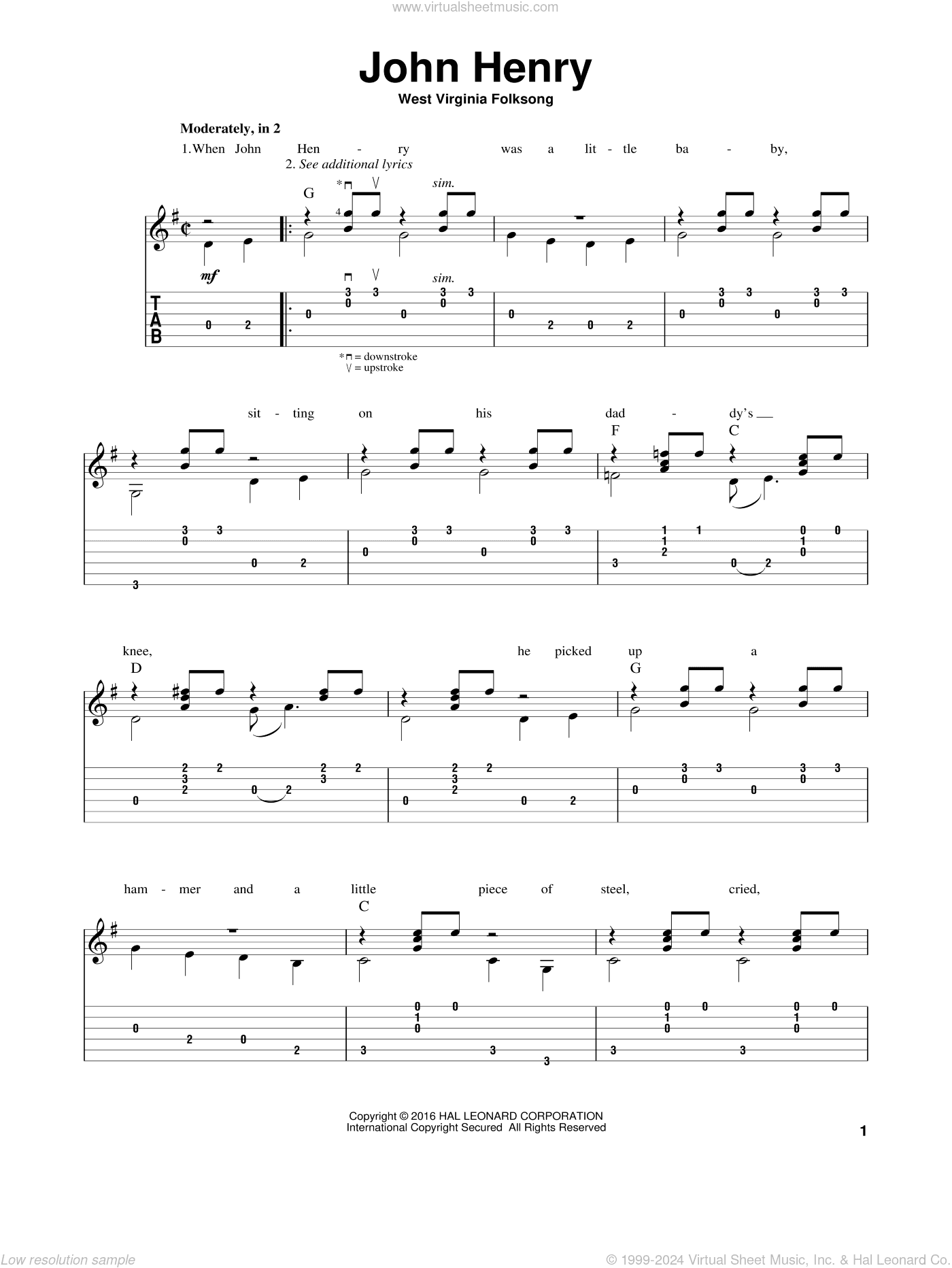 John Henry (arr. Mark Phillips)