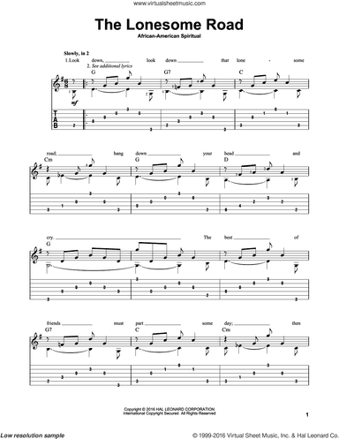 The Lonesome Road (arr. Mark Phillips)