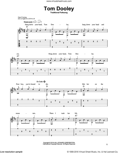 Tom Dooley (arr. Mark Phillips)