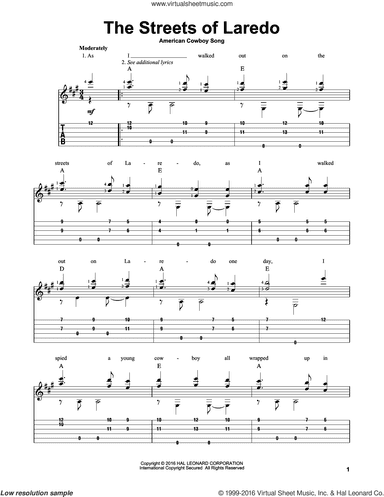 The Streets Of Laredo (arr. Mark Phillips)