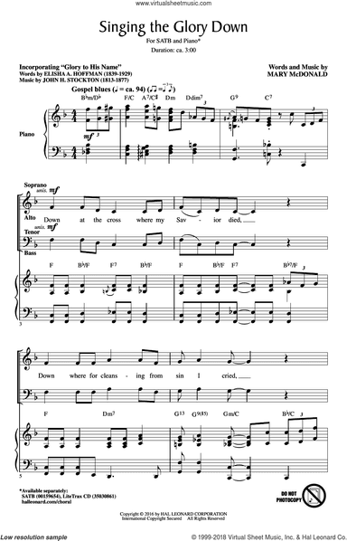 Singing The Glory Down