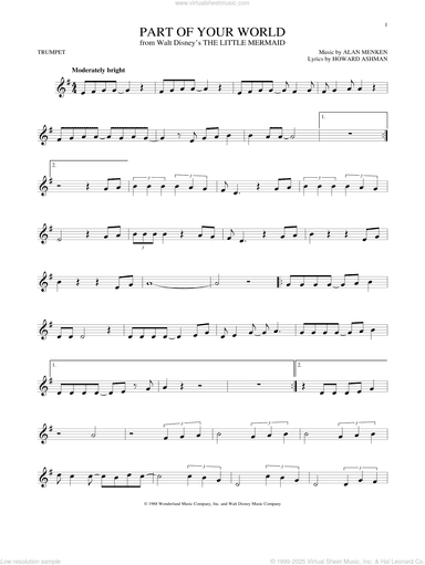 Part Of Your World (from The Little Mermaid)