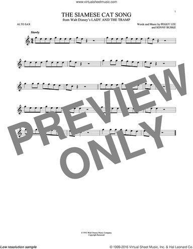The Siamese Cat Song (from Lady And The Tramp)