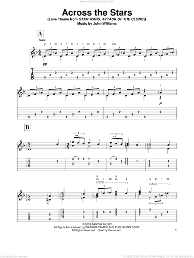 Across The Stars (from Star Wars: Attack of the Clones)