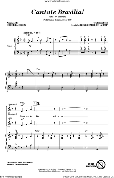 Cantate Brasilia