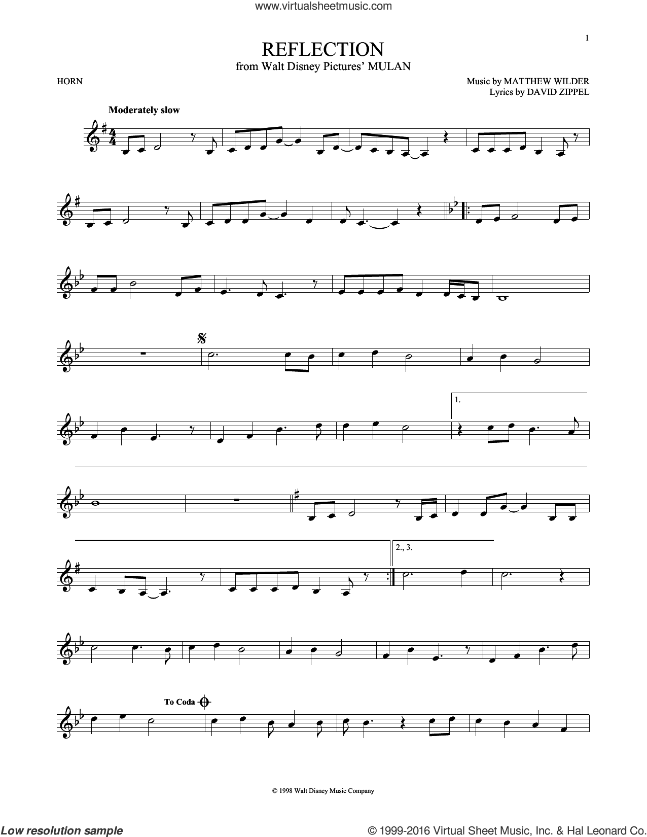 Reflection (Pop Version) (from Mulan)
