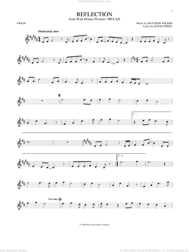 Reflection (Pop Version) (from Mulan)