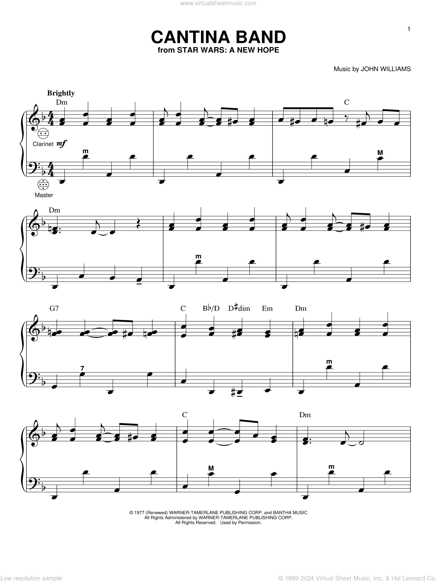 Cantina Band (from Star Wars: A New Hope)
