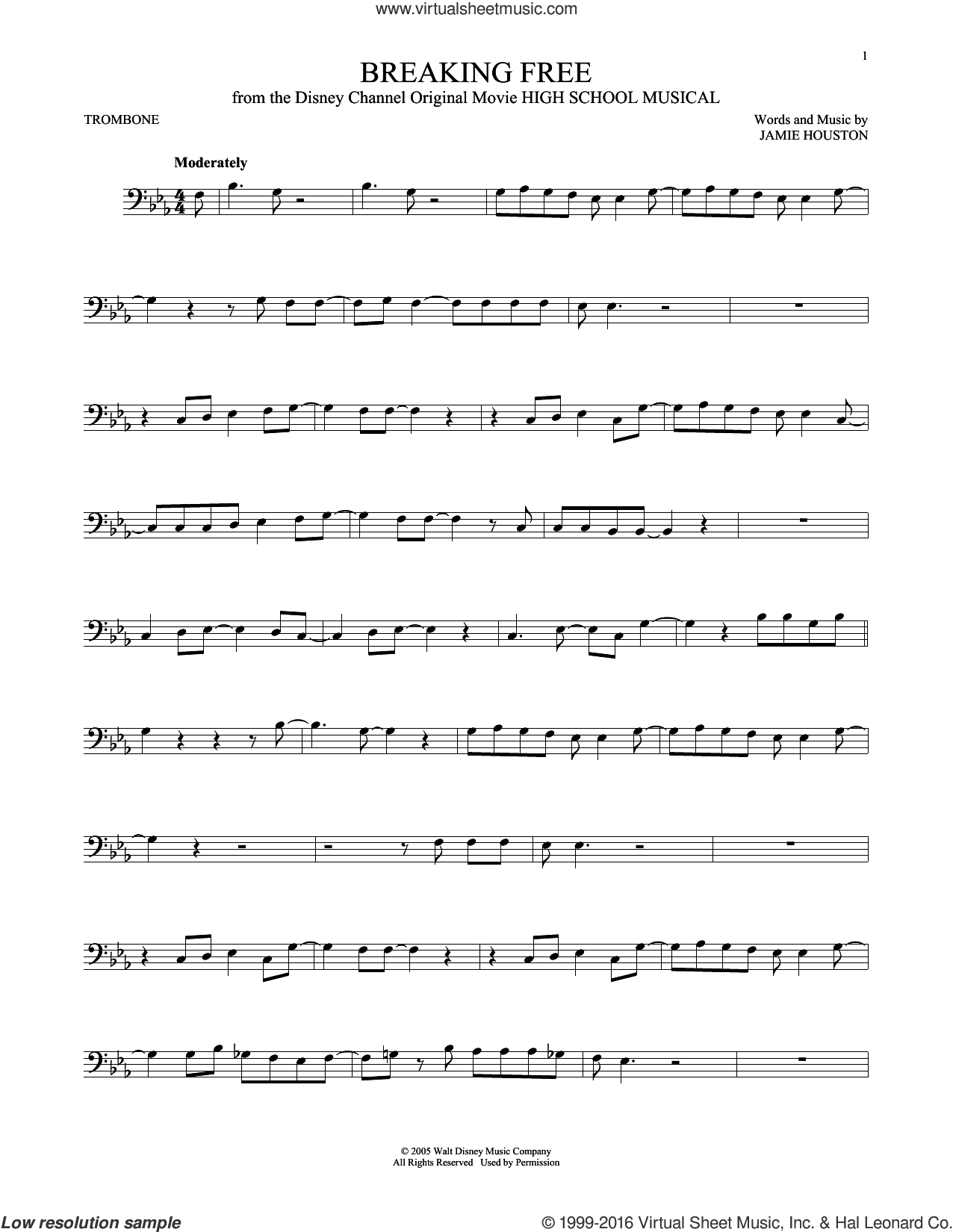 Breaking Free (from High School Musical)