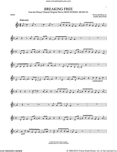 Breaking Free (from High School Musical)