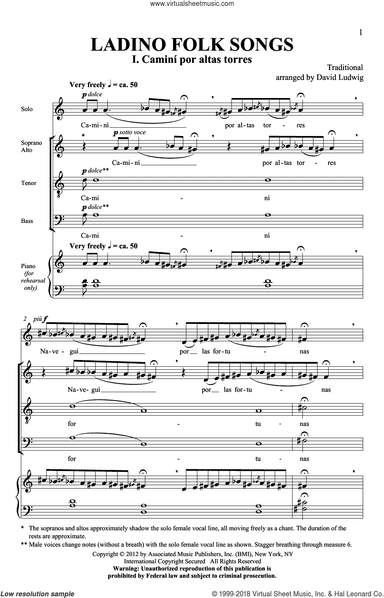 Ladino Folk Songs