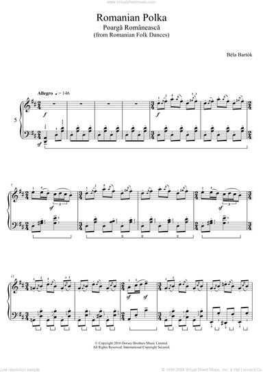 Romanian Polka (from Romanian Folk Dances)