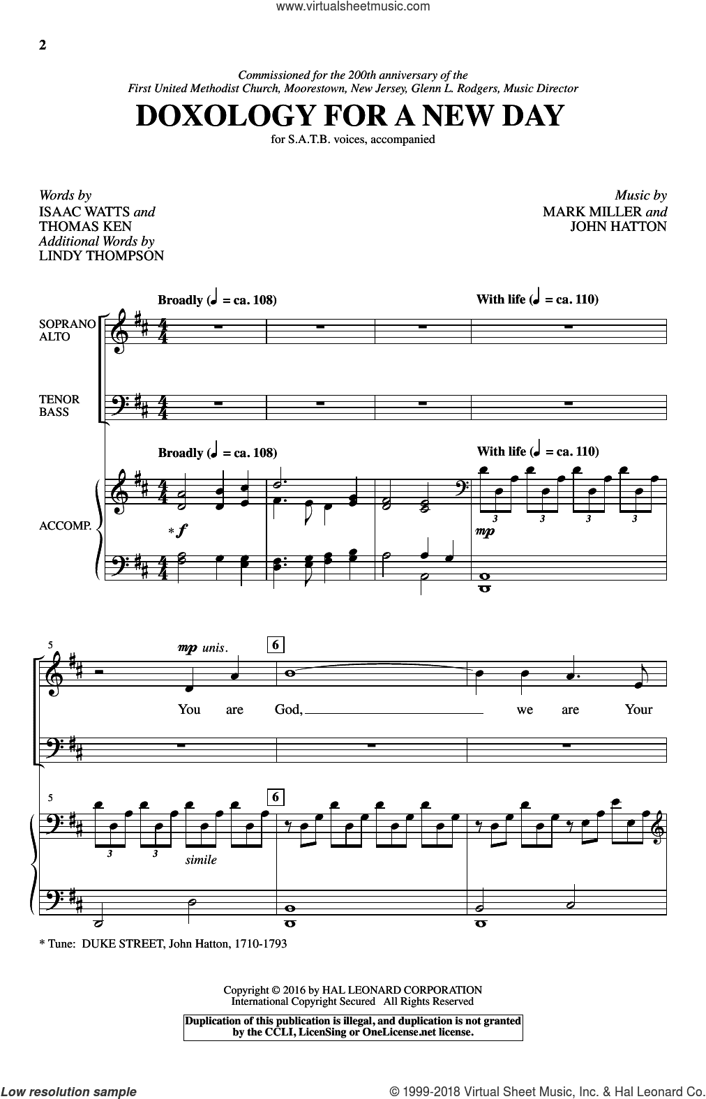 Doxology For A New Day