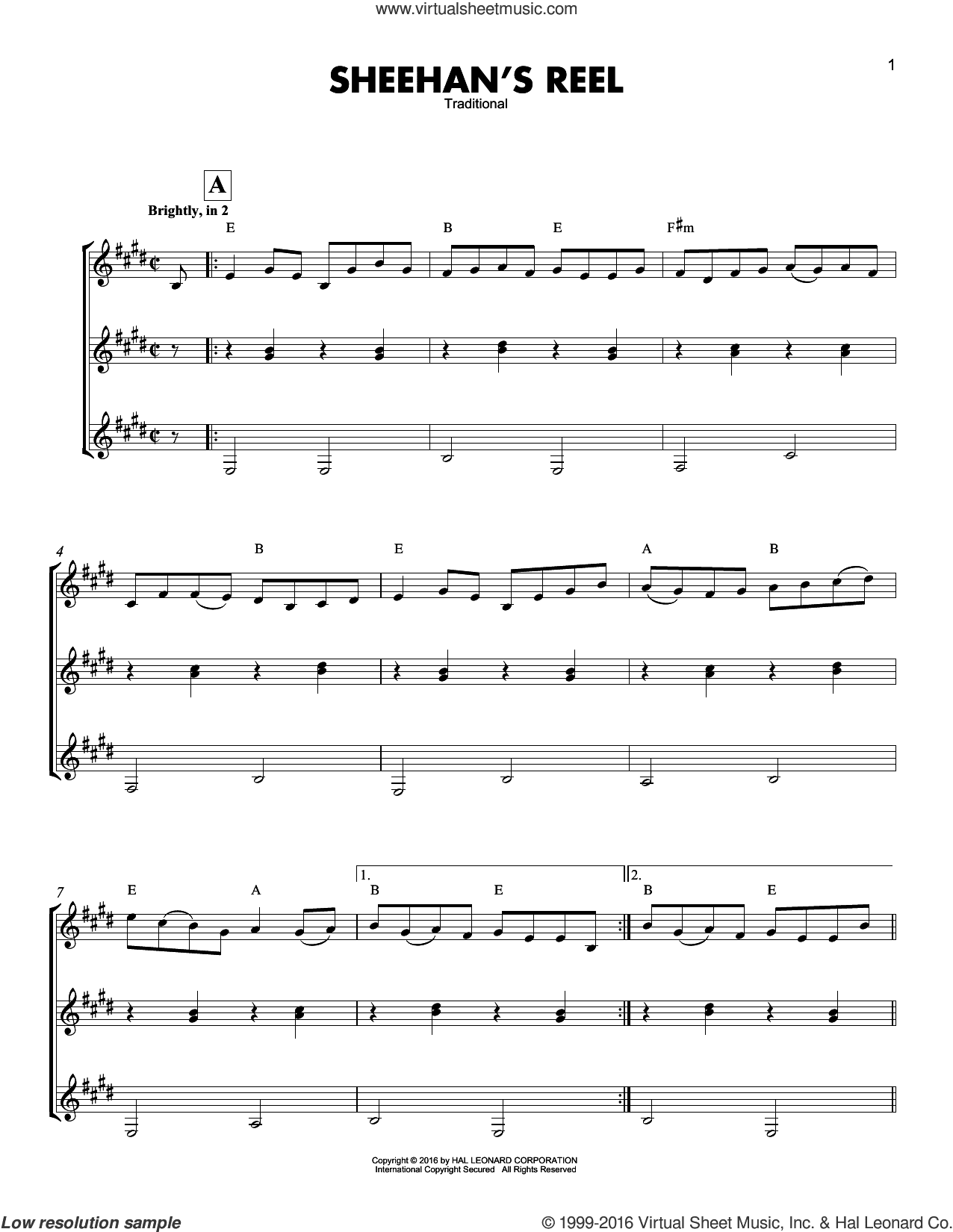 Sheehan's Reel