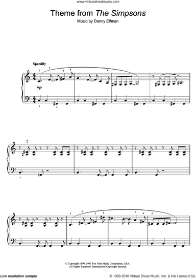 Theme From The Simpsons