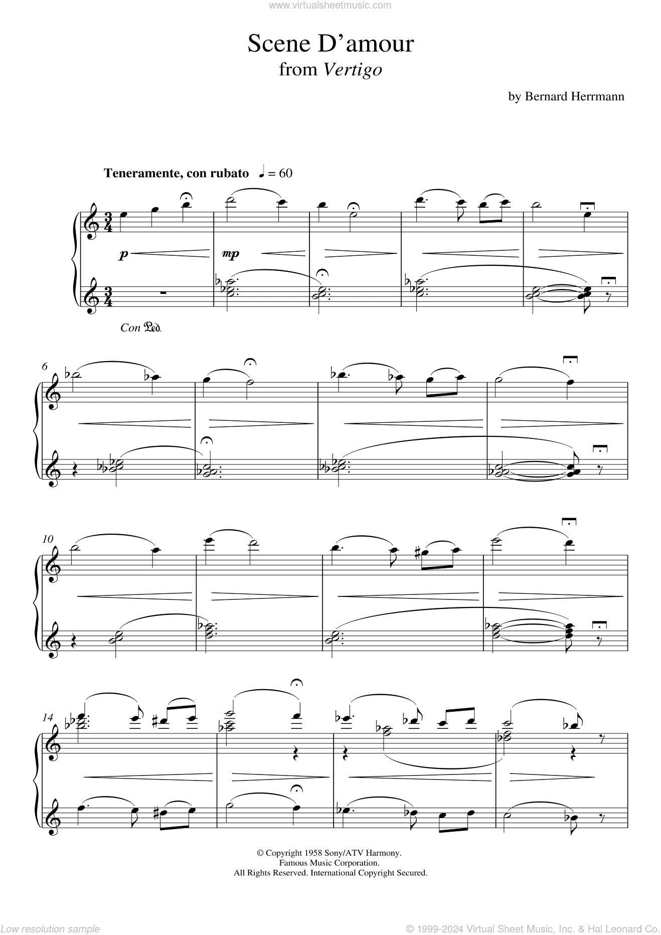 Scene D'amour From Vertigo
