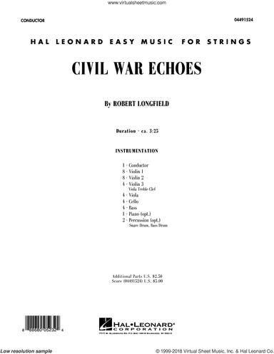 Civil War Echoes (COMPLETE)