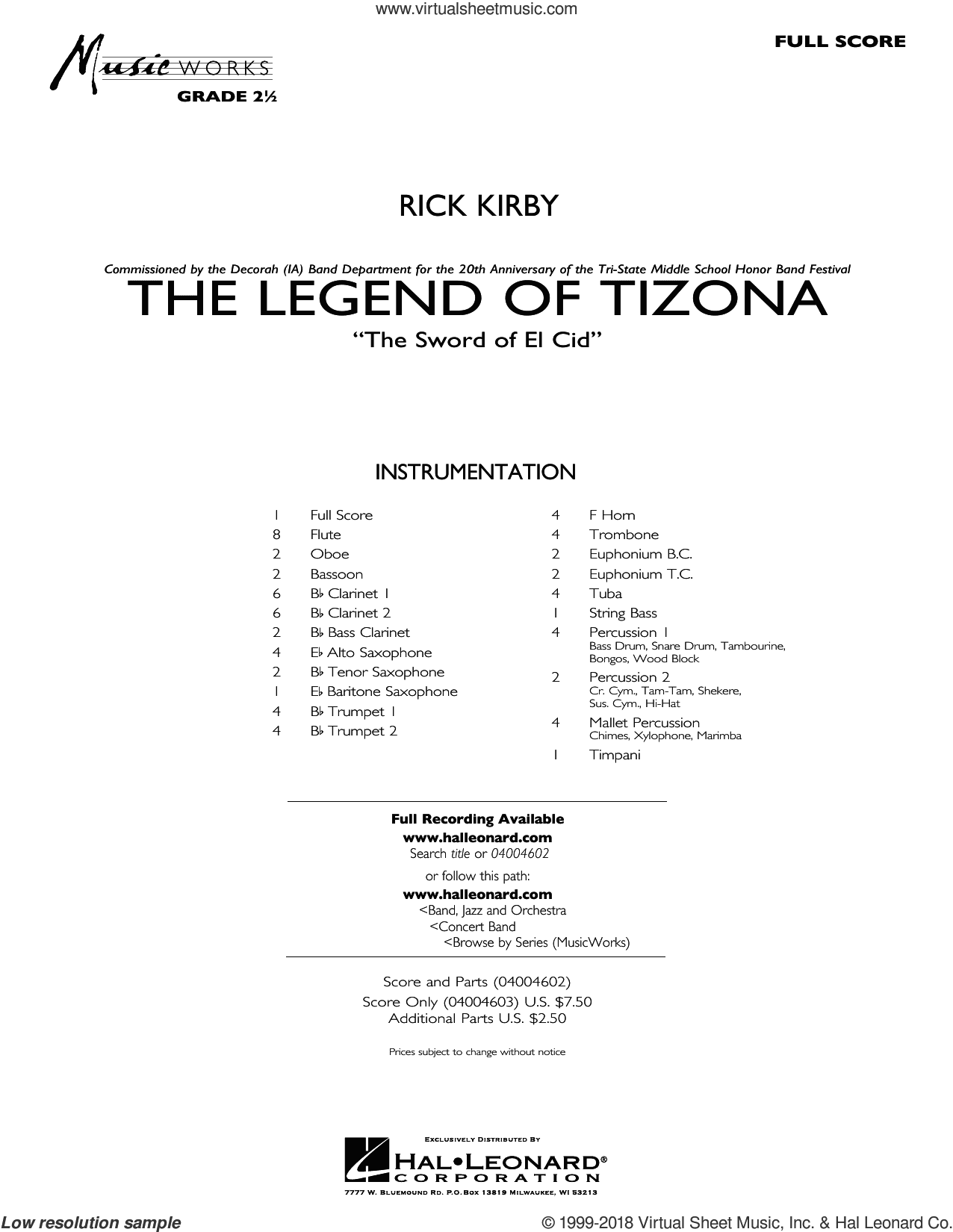 The Legend of Tizona (COMPLETE)