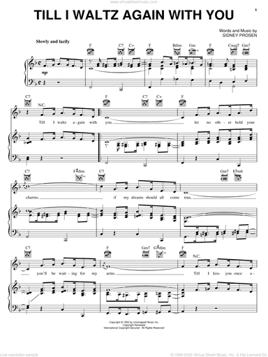 Till I Waltz Again With You