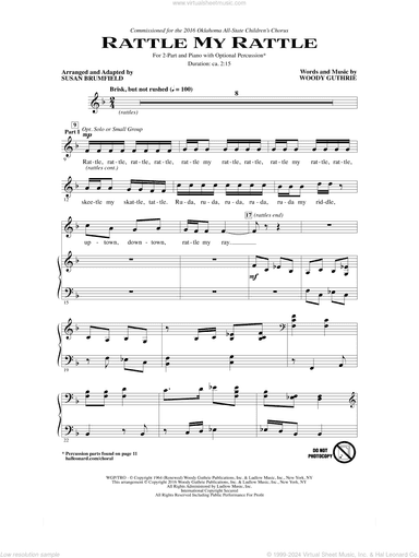 Rattle My Rattle (arr. Susan Brumfield)