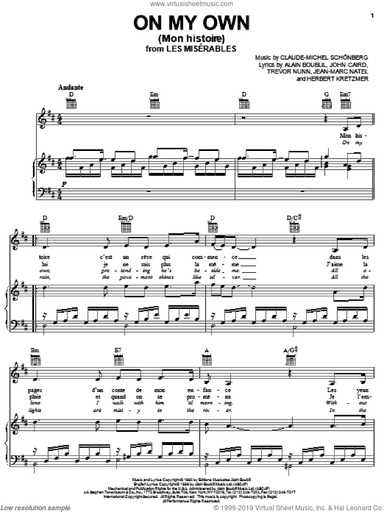 On My Own (Mon Histoire) [French version]