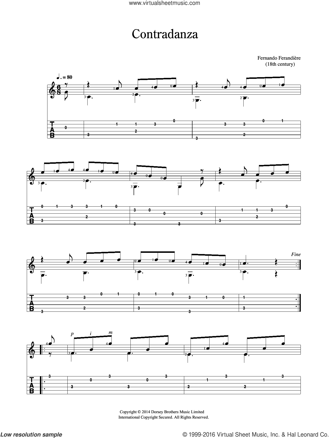 Contradanza