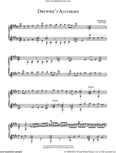 Drewrie's Accordes